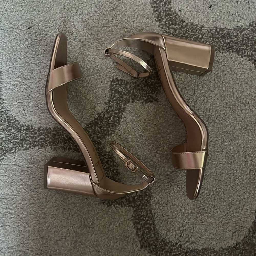Lulu’s Rose Gold High Heels